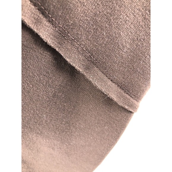 SOFT SURROUNDINGS  Brown Drape Vienna Vest Large Soft Fleece Lined Pockets - Picture 11 of 11